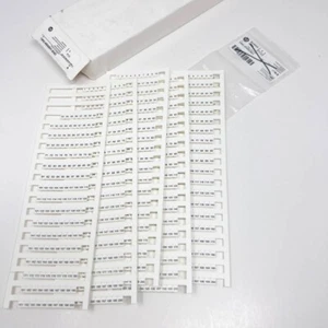 Allen Bradley 1492-M5X5H1-END Snap-In IEC Terminal Block Markers Made in Germany - Picture 1 of 7