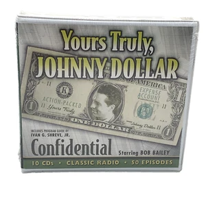 Yours Truly Johnny Dollar Confidential (10 CD Set 50 Episodes) Radio Spirits D2 - Foto 1 di 8