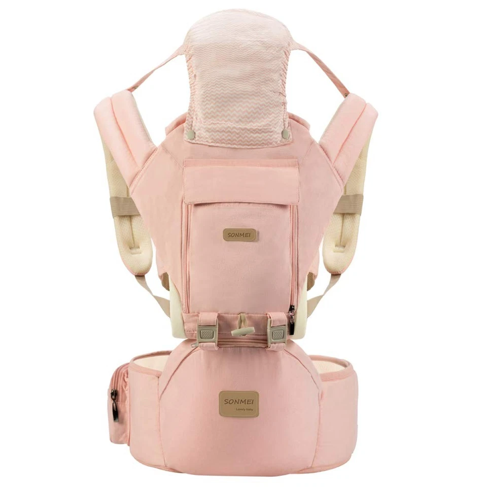 3 in 1 Ergonomic 360° Soft Baby Carrier, Baby Sling Comfortable Adjustable Po... - Image 1 of 4