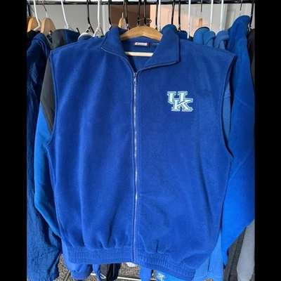 Chaleco polar vintage Cadre Athletic University of Kentucky Foto 1 de 2