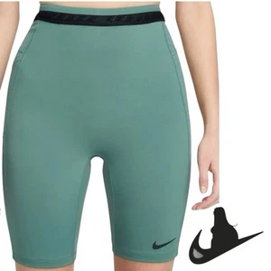 Nike Womens Swim Hydralock Fusion Women's 9" Size-M Shorts Green MEDIUM NWT $80 - Picture 1 of 11