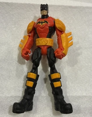 Figura de acción Mattel Lava Mission Blaze Buster Batman Power Attack 6" 2012 Foto 1 de 4