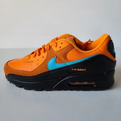 Nike Air Max 90 Racing Naranja Negro Azul IF0670 800 Nuevos Zapatos para Hombre Foto 1 de 4