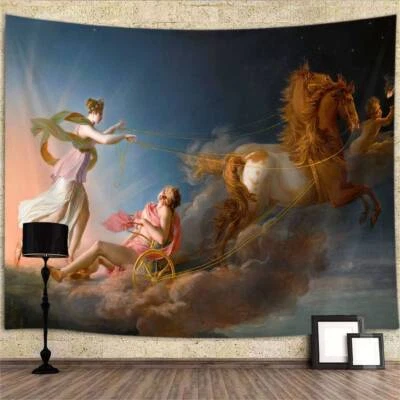 Griechische Mythen Sonnengott Engel Poster XXL Wandteppich Wandbehang Fototapete - Bild 1 von 4