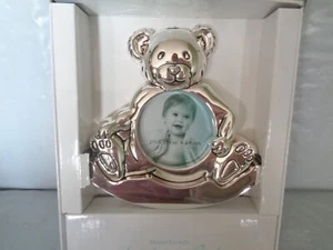 New - Heirloom Baby - Teddy Bear -  Table Top - Picture / Photo Frame - 2" x 2" - Picture 1 of 2