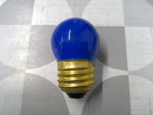 Philips 7 1/2 S11/B 7-1/2W 130V S11 Bulb, Blue **Free Shipping** - Picture 1 of 1