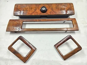 JUEGO DE MADERA JAGUAR XJS FACELIFT RHD FACIA TABLERO PANEL TAPADO TIRA CHAPA INTERIOR - Imagen 1 de 16
