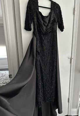 Black Elegant Guest Wedding Dress  - Image 1 of 4