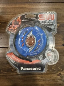 NEW Blue Panasonic Shockwave Portable CD Player with D Sound SL-SW945 Water Res - Picture 1 of 5