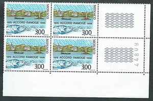 1996 MONACO CONGIUNTA ITALIA RAMOGE QUARTINA MNH ** - ED4 - Bild 1 von 1