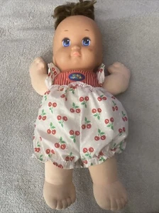 1989 Mattel Magic Nursery Baby Newborn Doll Cherry Outfit 14" Great Condition! - Picture 1 of 11