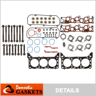 Fits 04-08 Ford F150 Mercury Monterey 3.9L 4.2L OHV Head Gasket Set Bolts - Image 1 of 4