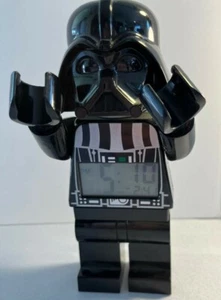 Lego Star Wars Darth Vader 9" Figure Alarm Clock Black Tested And working - Picture 1 of 11