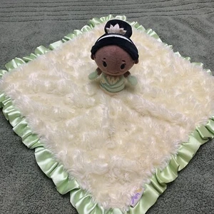 Hallmark Itty Bittys Baby Lovey Tiana Prinzessin und der Frosch Disney grün Satin - Bild 1 von 12