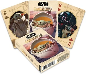 Aquarius Star Wars Mandalorian The Child Baby Yoda Grogu Playing Cards - Picture 1 of 1