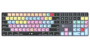 Logickeyboard Avid Pro Tools Titan Short Cuts Wireless Backlit Keyboard- MAC - Picture 1 of 4