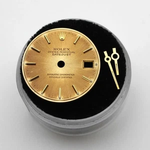 Rolex Oyster Perpetual Datejust esfera champán agujas 69173 - Imagen 1 de 2