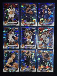 2023-24 Topps Chrome Sapphire Basketball RC cards ( 9 cards) b - Picture 1 of 1