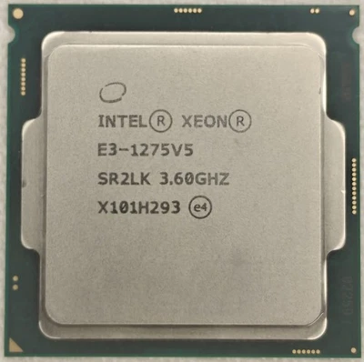 Intel Xeon Processor E3-1275 V5 4-Core 3.60GHz 8MB Cache FCLGA1151 SR2LK - Image 1 of 2