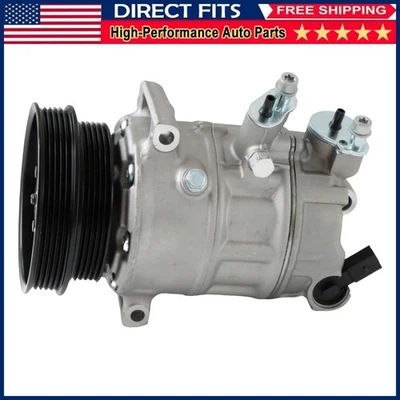 Compresor de aire acondicionado para 2010 2011 2012 2013 2014 Volkswagen Jetta Golf CO 4574JC Foto 1 de 4