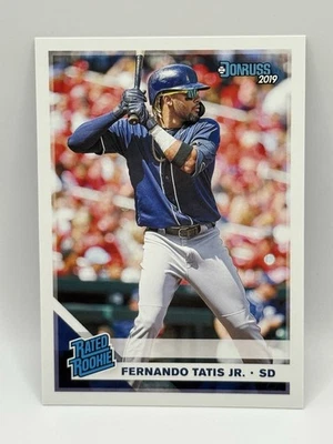 Panini Chronicles #254 2019 Fernando Tatis Jr. Donruss Rated Rookies Foto 1 de 2