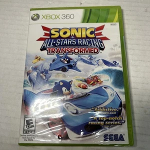 Sonic & All-Stars Racing Transformed (Xbox 360, 2012) Sega Brand New Sealed CIB - Picture 1 of 6