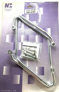 MC Enterprises Saddle Bag Guards Suppports Honda VTX1800 C VTX 1800 MC140-19 NOS - Imagen 1 de 1