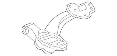 Conjunto de braço de controle de suspensão Ford Crown Victoria 2006 genuíno 6W7Z-3078-AA - Imagem 1 de 2