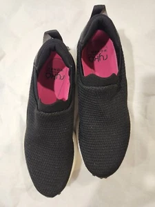 Ryka Jumpstart Womens No Lace Slip On Walking Shoes, Sz 8.5 Black - Picture 1 of 5