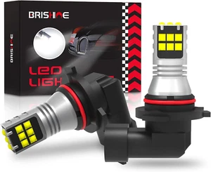 9006 HB4 LED Fog Light Bulbs 6000K Xenon White, Extremely Bright 3030 Chips 9006 - Picture 1 of 6