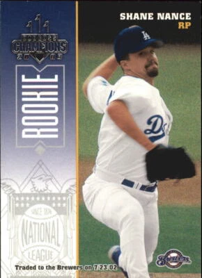 2003 Donruss Champions  #151 Shane Nance - NM-MT  - Image 1 of 2