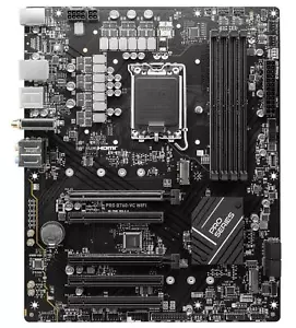 MSI PRO B760-VC WIFI Intel Motherboard - Bulk Package - Picture 1 of 5