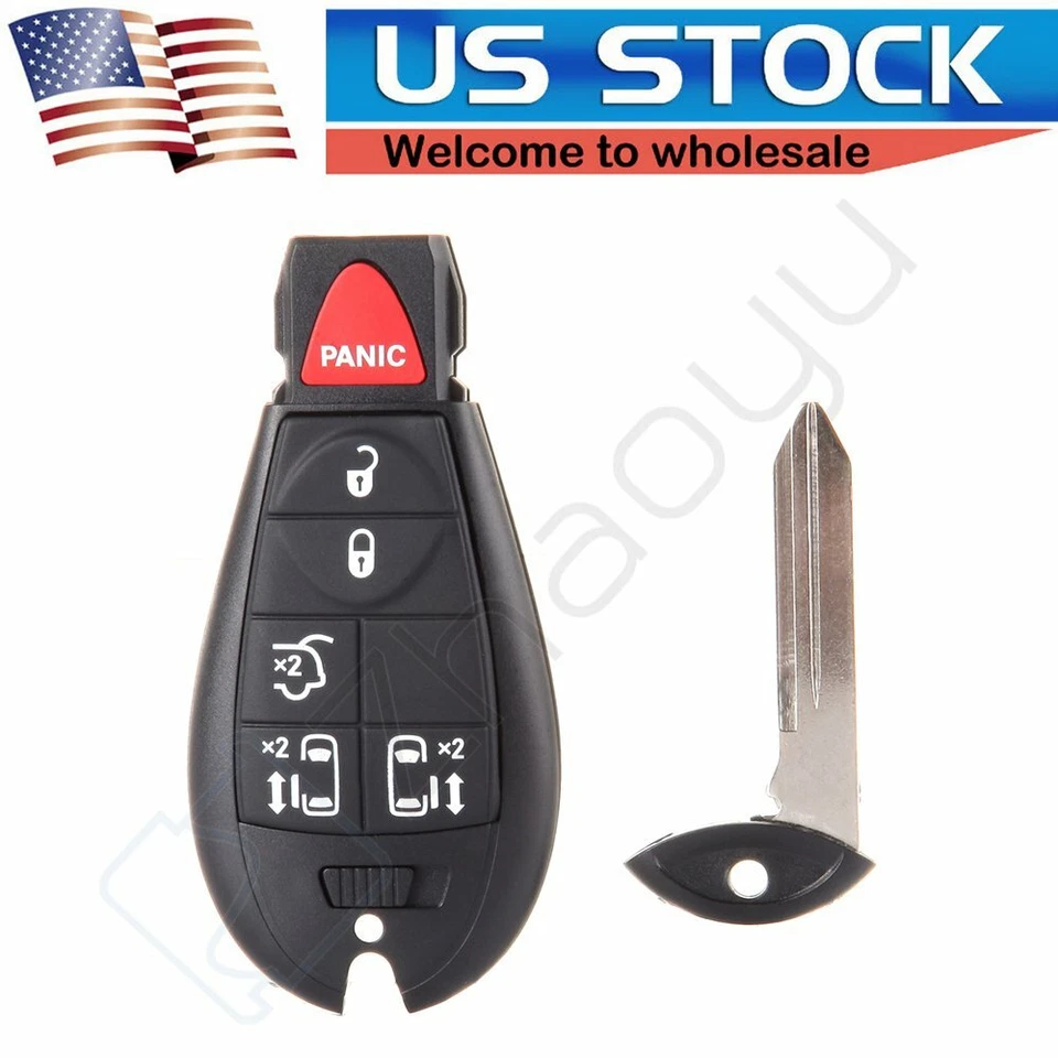 Sistema de entrada remota sin llave para Chrysler Town & Country 2008 2009 2010 2011-2016 Foto 1 de 4