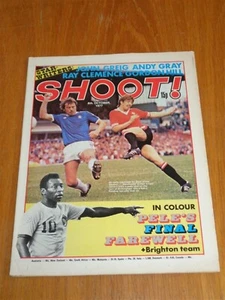 SHOOT 8TH OCTOBER 1977 PELE FOOTBALL BRITISH WEEKLY _ - Picture 1 of 1