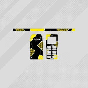 PCR STYLE GEL COAT FULL WRAP STICKER KIT FOR UNIPRO STOPWATCH KARTING - Picture 1 of 1