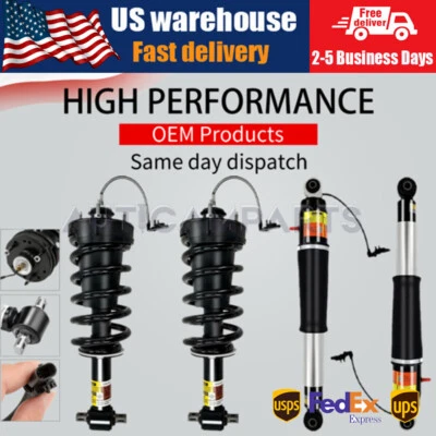 4X Front Rear Shock Strut Magnetic For GMC Yukon Denali Escalade Tahoe Suburban - Image 1 of 4