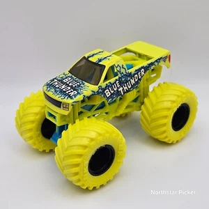 Hot Wheels Monster Jam Blue Thunder Overcharged Monster Truck 1:64 Loose - Picture 1 of 5
