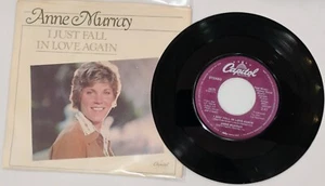 45 rpm ANNE MURRAY I Just fall in Love again Folk Country 1979 CAPITOL Retro - Imagen 1 de 2