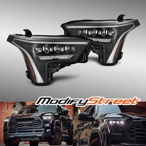 Fit 2022-2023 Toyota Tundra/Sequoia NOVA-Series Black LED Headlights - Bild 1 von 10