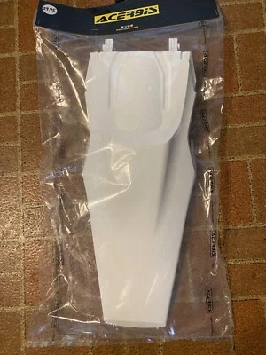 New Acerbis ( White ) Rear Fender For 2019 Husqvarna TC125-FC450 Models ONLY ** - Изображение 1 из 2