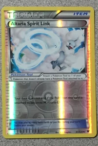 POKEMON - ALTARIA SPIRIT LINK 91/124 - FATES COLLIDE - UNCOMMON - HOLO FOIL - NM - Picture 1 of 2