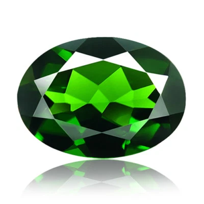 Chrome Diopside 1.71ct rare aaa green color 100% natural earth mined Russia - Image 1 of 3