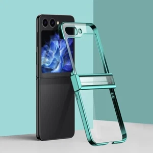 For For Samsung Galaxy Z Flip6 6D Electroplating PC Shockproof Phone case cover - Photo 1 sur 1