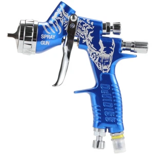 DEVIDISS Spray Gun GTI Pro Painting Gun 600cc Paint Gun Plastic Cup TE20 1.3mm - Bild 1 von 7