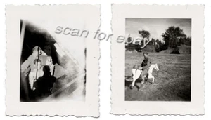 2 fotos originales de la Segunda Guerra Mundial de Normandía - Imagen 1 de 2