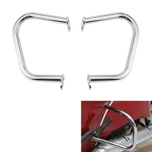 Chrome Engine Guard Highway Crash Bar Fit For Triumph Bonneville Bobber 17-20 19 - Picture 1 of 10