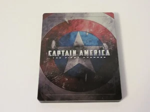 MARVEL CAPTAIN AMERICA THE FIRST AVENGER STEELBOOK BLU RAY KIMCHIDVD 3D 3-D - Picture 1 of 12