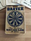 Vintage Dartex Card Game With Instructions 1938