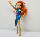 Winx Club Singsational Bloom Doll Red Hair Fairy Rooted Lashes Poseable Mattel