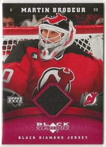 Camisetas Black Diamond Ruby 2006-07 #JBR Martin Brodeur 008/100 New Jersey Devils - Imagen 1 de 2